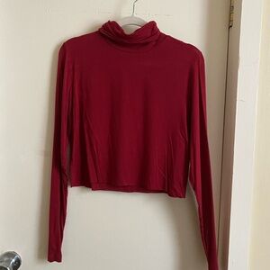 Elegant Red Women's Top
